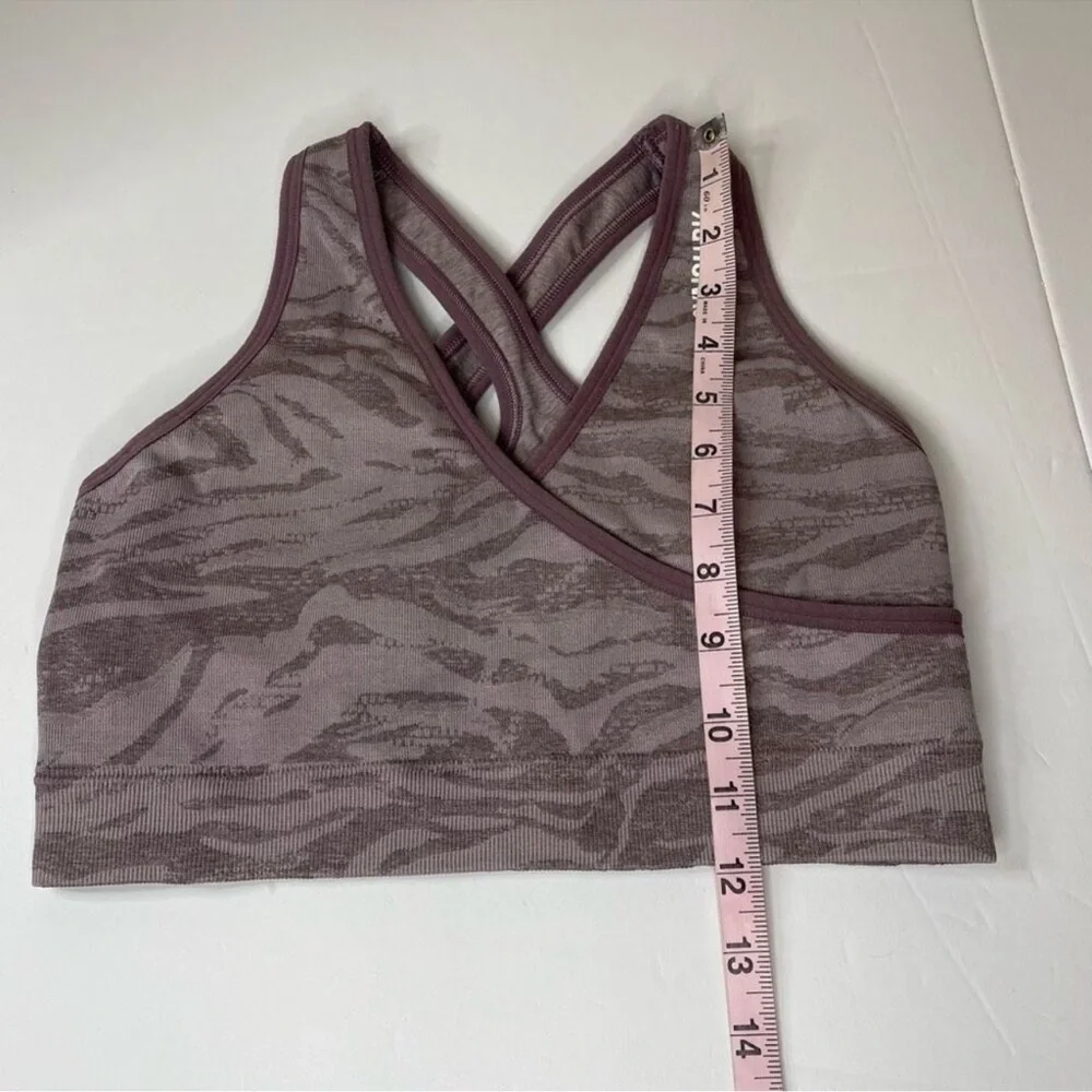 Gymshark Women's Sports Bra Set - Teal, Black, Olive, and purple - Picture 3 of 4
